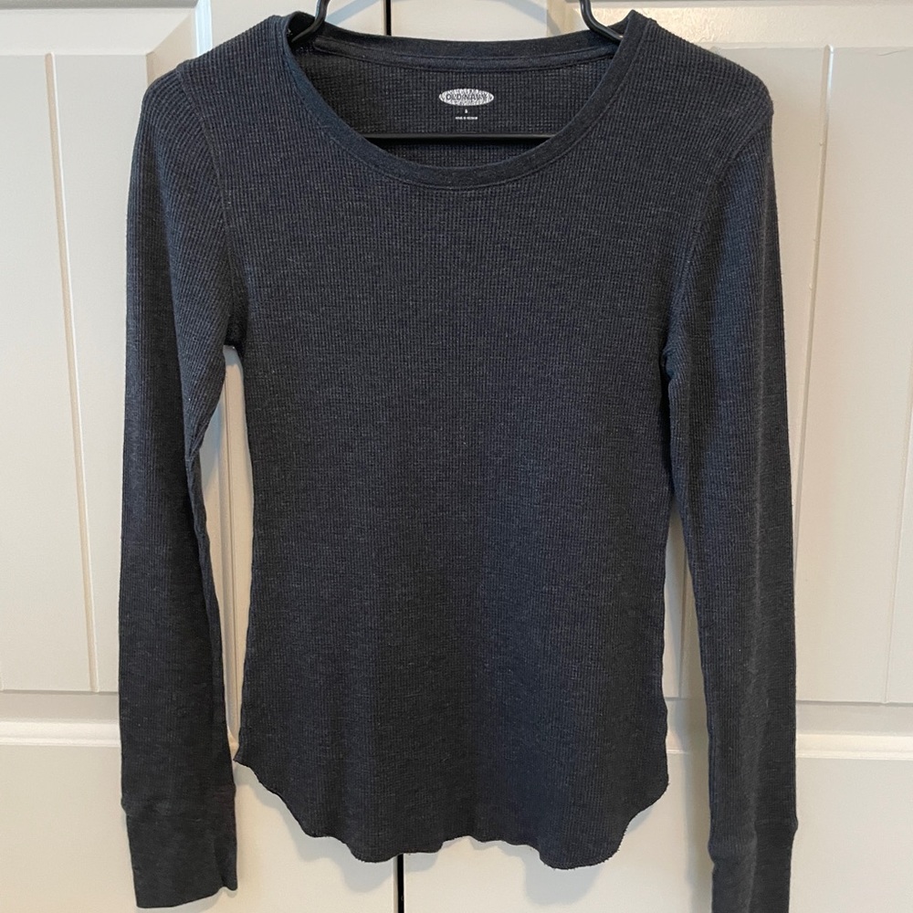 Dark Gray Thermal Top